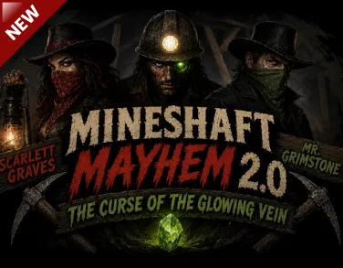 Mineshaft Mayhem haunted mine attraction at SC Fear Farm
